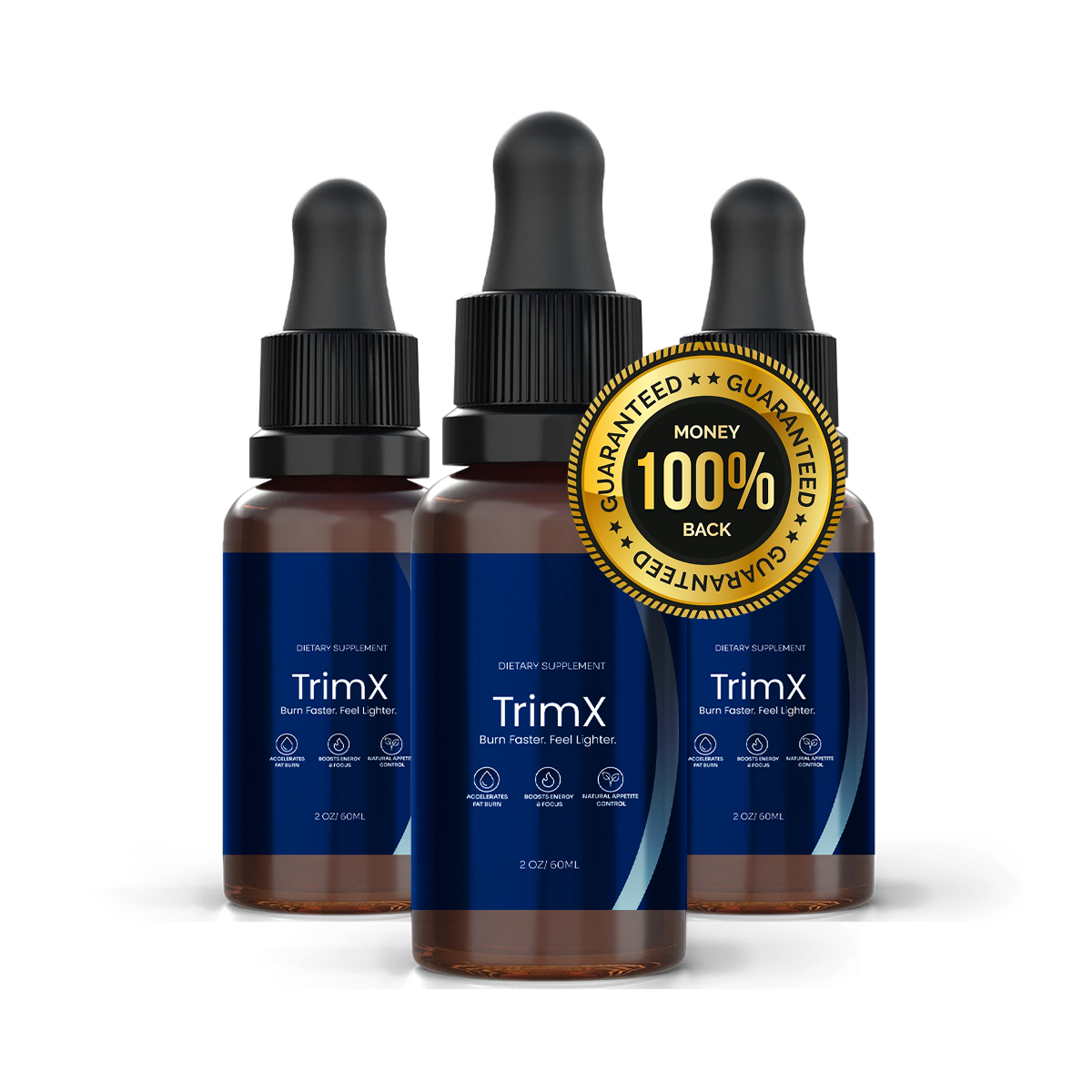 TrimX supplement dropper bottle